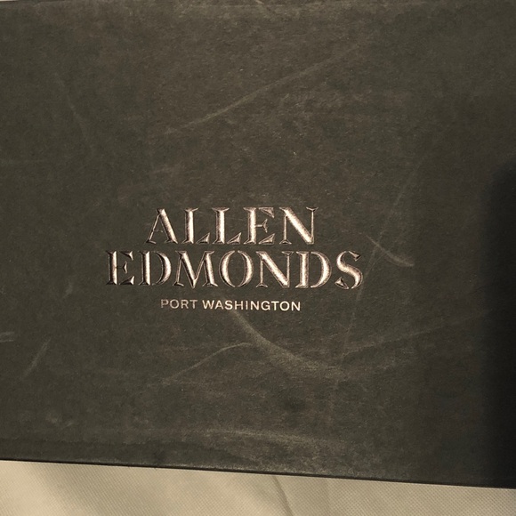 New men’s size 9E Allen Edmonds Cornwallis dress shoes in Walnut leather in box main image 12
